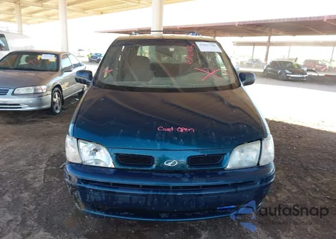 2000 Oldsmobile Silhouette Gl z USA, uszkodzony, nr VIN 1GHDX03E9YD135044